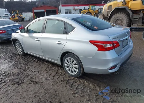 2017 Nissan Sentra Sv из США, поврежденный, VIN 3N1AB7AP2HY269737